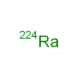 ChemSpider 2D Image | (~224~Ra)Radium | 224Ra
