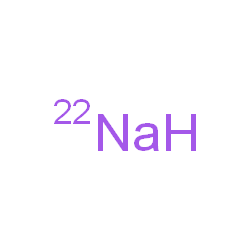 ChemSpider 2D Image | sodium-22 | 22Na