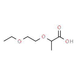 ChemSpider 2D Image | 2-(2-Ethoxyethoxy)propanoic acid | C7H14O4