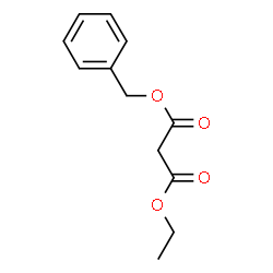 ChemSpider 2D Image | Benzyl ethyl malonate | C12H14O4