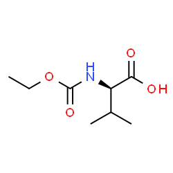 ChemSpider 2D Image | N-(Ethoxycarbonyl)-D-valine | C8H15NO4