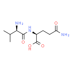ChemSpider 2D Image | D-Valyl-L-glutamine | C10H19N3O4