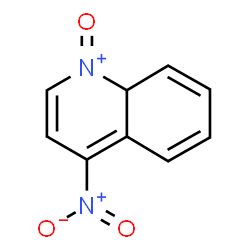 ChemSpider 2D Image | 4-Nitro-1-oxo-1,8a-dihydroquinolinium | C9H7N2O3