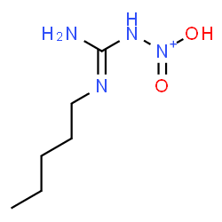 ChemSpider 2D Image | 1-Hydroxy-1-oxo-2-(N'-pentylcarbamimidoyl)hydrazinium | C6H15N4O2