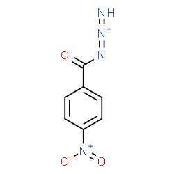 ChemSpider 2D Image | 1-(4-Nitrobenzoyl)-1,2-triazadien-2-ium | C7H5N4O3