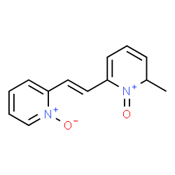 ChemSpider 2D Image | 2-Methyl-6-[(E)-2-(1-oxido-2-pyridinyl)vinyl]-1-oxo-1,2-dihydropyridinium | C13H13N2O2