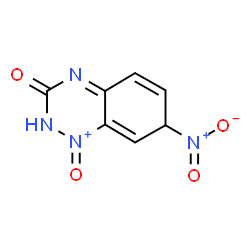 ChemSpider 2D Image | 7-Nitro-1,3-dioxo-1,2,3,7-tetrahydro-1,2,4-benzotriazin-1-ium | C7H5N4O4