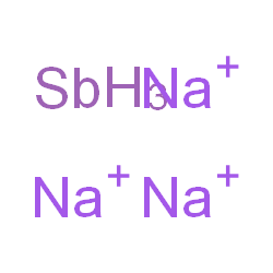ChemSpider 2D Image | trisodium antimony | Na3Sb