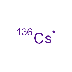 ChemSpider 2D Image | Cesium-136 | 136Cs