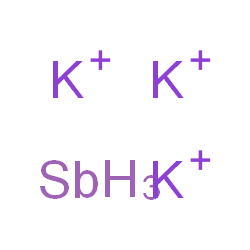 ChemSpider 2D Image | tripotassium antimony | K3Sb