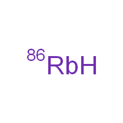 ChemSpider 2D Image | (~86~Rb)Rubidium | 86Rb