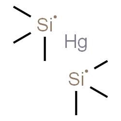 ChemSpider 2D Image | Bis(trimethylsilyl)mercury | C6H18HgSi2