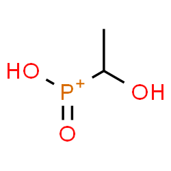 ChemSpider 2D Image | Hydroxy(1-hydroxyethyl)oxophosphonium | C2H6O3P
