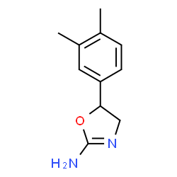 ChemSpider 2D Image | 5-(3,4-Dimethylphenyl)-4,5-dihydro-1,3-oxazol-2-amine | C11H14N2O