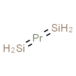 ChemSpider 2D Image | Praseodymium silicide (PrSi2) | PrSi2