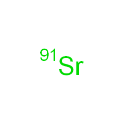 ChemSpider 2D Image | (~91~Sr)Strontium | 91Sr