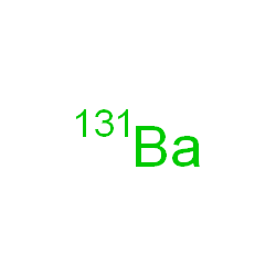 ChemSpider 2D Image | (~131~Ba)Barium | 131Ba