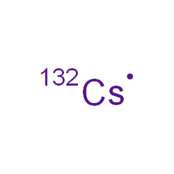 ChemSpider 2D Image | Cesium-132 | 132Cs