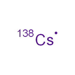ChemSpider 2D Image | Cesium-138 | 138Cs