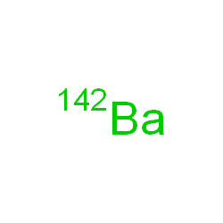 ChemSpider 2D Image | (~142~Ba)Barium | 142Ba