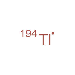 ChemSpider 2D Image | thallium | 194Tl