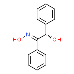 ChemSpider 2D Image | (1E,2S)-benzoin oxime | C14H13NO2