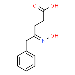 ChemSpider 2D Image | (4E)-4-(Hydroxyimino)-5-phenylpentanoic acid | C11H13NO3
