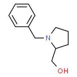 ChemSpider 2D Image | (1-Benzyl-2-pyrrolidinyl)methanol | C12H17NO