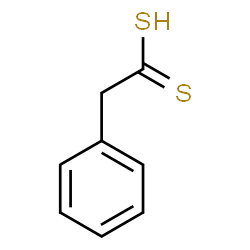 ChemSpider 2D Image | Phenylethane(dithioic) acid | C8H8S2