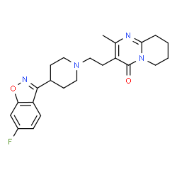 ChemSpider 2D Image | Risperidone | C23H27FN4O2
