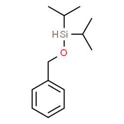 ChemSpider 2D Image | Benzyloxy(diisopropyl)silane | C13H22OSi