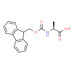 ChemSpider 2D Image | Fmoc-Ala-OH | C18H17NO4