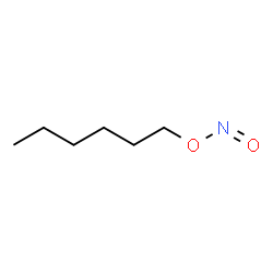 ChemSpider 2D Image | Hexyl nitrite | C6H13NO2