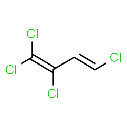 ChemSpider 2D Image | 1,1,2,4-Tetrachlorobuta-1,3-diene | C4H2Cl4