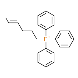 ChemSpider 2D Image | (1-iodo-1-penten-5-yl)triphenylphosphonium | C23H23IP
