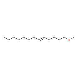 ChemSpider 2D Image | 1-Methoxytridec-5-ene | C14H28O