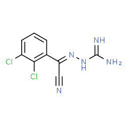 ChemSpider 2D Image | lamotrigine intermediate | C9H7Cl2N5