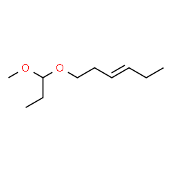 ChemSpider 2D Image | (E)-1-(1-Methoxypropoxy)hex-3-ene | C10H20O2