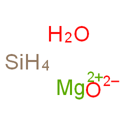 ChemSpider 2D Image | magnesium; oxygen(-2) anion; silicon; hydrate | H2MgO2Si