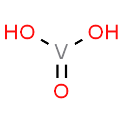 ChemSpider 2D Image | Dihydroxyoxovanadium | H2O3V