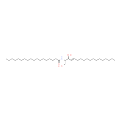 ChemSpider 2D Image | N-Stearoylsphingosine | C36H71NO3