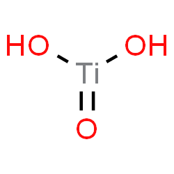 ChemSpider 2D Image | Metatitanic acid | H2O3Ti