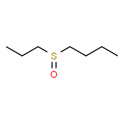 ChemSpider 2D Image | Sulfoxide, butyl propyl | C7H16OS