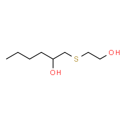 ChemSpider 2D Image | 1-[(2-Hydroxyethyl)sulfanyl]-2-hexanol | C8H18O2S