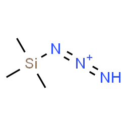 ChemSpider 2D Image | 1-(Trimethylsilyl)-1,2-triazadien-2-ium | C3H10N3Si