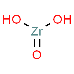 ChemSpider 2D Image | Dihydroxy(oxo)zirconium | H2O3Zr