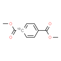 ChemSpider 2D Image | Dimethyl terephthalate-1-13C | C913CH10O4