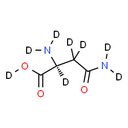 ChemSpider 2D Image | L-Asparagine | C4D8N2O3