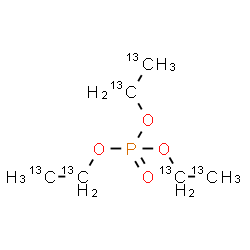 ChemSpider 2D Image | TEP-13C6 | 13C6H15O4P