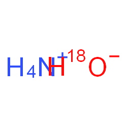 ChemSpider 2D Image | Ammonium (~18~O)hydroxide | H5N18O